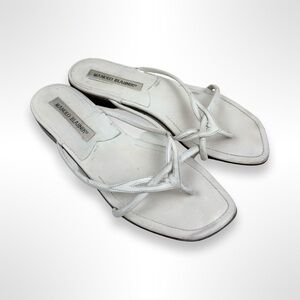 MANOLO BLAHNIK vintage 90s strappy sandals